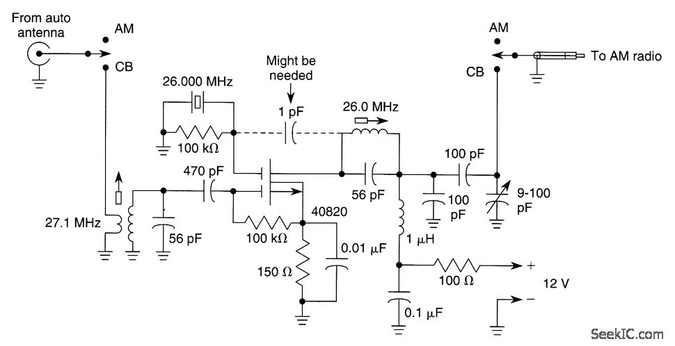 簡(jiǎn)單的高頻接收轉(zhuǎn)換器