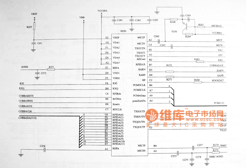 諾基亞8110手機(jī)故障維修電路圖